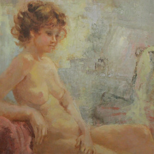 Image for Lot Ch Gill Relaxing Nude