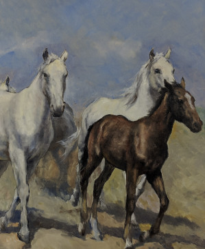 Image for Lot Pál Fried - Four Horses
