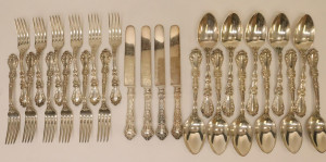 Image for Lot PW Ellis Co Sterling Forks Knives and Spoons