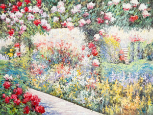 Image for Lot Charles Zhan - Floral Path
