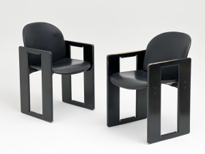 Image for Lot Afra and Tobia Scarpa Dialogo Dining Chairs, Set of 4
