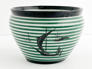 Image for Lot Rometti Ceramiche - Bowl 'Marinaio e Faro'