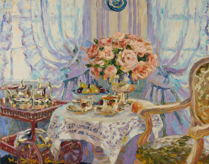 Image for Lot H. Gordon Wang - Rose Tea Party