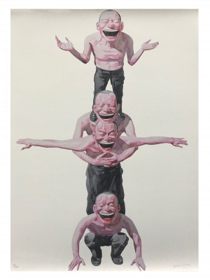 Image for Lot Yue Minjun - Untitled (Smile-ism No. 2)