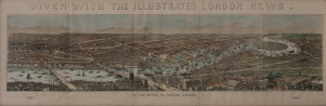 Image for Lot Artist Unknown - Panorama of the River Thames, The Illustrated London News