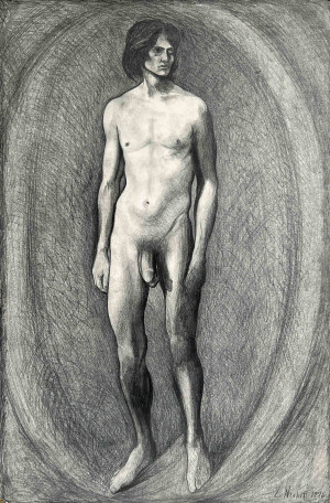 Image for Lot Lowell Nesbitt - Untitled (Nude Study)