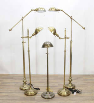 Image for Lot Five Pharmacy Style Floor Lamps