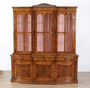 Image for Lot Fancher Georgian Style Bookcase
