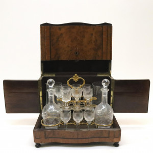 Image for Lot Tantalus Cordial Set 19th C