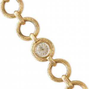 Image for Lot Bucherer Lady's 18k Gold Link Watch