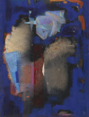 Image for Lot Benoît Gilsoul - Untitled (Blue composition)
