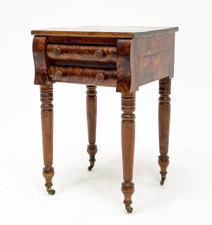 Image for Lot American Empire Mahogany End Table