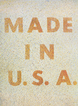 Image for Lot Ed Ruscha - America: Her Best Product (Made in USA) from the Kent Bicentennial Portfolio