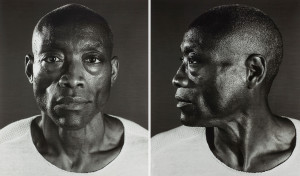 Image for Lot Chuck Close - Untitled (Bill T. Jones) Diptych