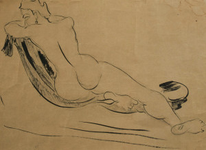 Image for Lot Unknown Artist - Untitled (Nude)