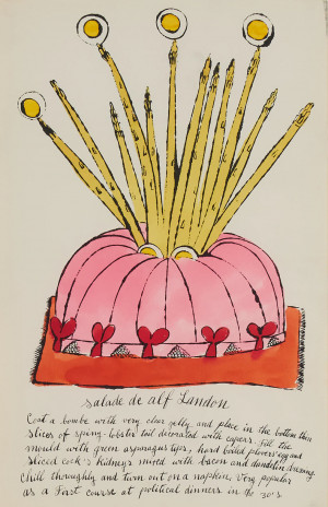 Image for Lot Andy Warhol - Salade de Alf Landon (from The Wild Raspberries portfolio created in collaboration with Suzie Frankfurt)