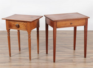 Image for Lot Two 19th C. Wooden Stands