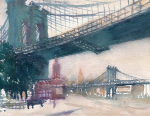 Image for Lot Thomas Bucci - The Bridges, Brooklyn NY
