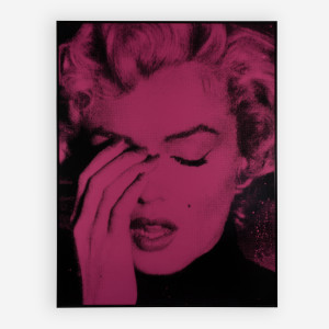 Image for Lot Russell Young - Crying Marilyn (Priscilla pink)