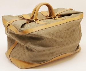 Image for Lot Vintage Gucci Weekender Bag
