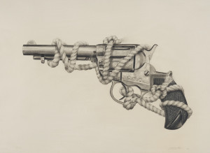 Image for Lot Scott Martin - Untitled (Revolver with Rope)