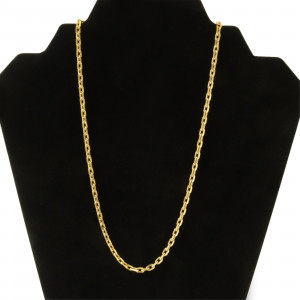 Image for Lot 18K Elongated Link Gold Chain