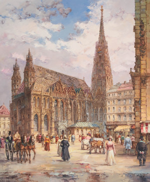 Image for Lot Horst Miesler - St. Stephen's Cathedral, Vienna