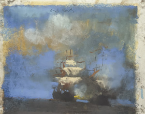 Image for Lot David Fertig - The Boarding and Capture of the French Frigate "Vengeance"