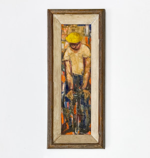 Image for Lot Ralph Taylor - Untitled (Construction Worker)