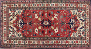 Image for Lot Turkish Style Wool Rug 5-4 x 10-5