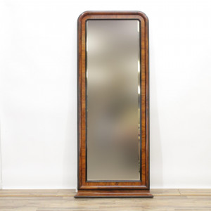 Image for Lot American Victorian Hall Mirror/Console 19th C