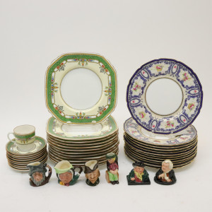 Image for Lot Porcleian Plates Dining Items; Royal Doulton