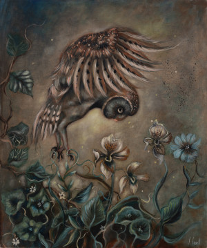 Image for Lot Ingrid Tussel - Tangled Owl