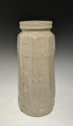 Image for Lot Warren MacKenzie - Tall faceted vase