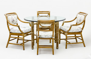Image for Lot Mcguire Rattan Dining Set