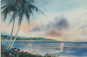 Image for Lot Guillermo Sureda, Tropical Paradise, W/C