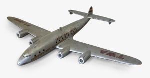 Image for Lot Painted Model of a Trans World Airways Plane