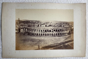 Image for Lot Verona, 2 early photos, one by A. Perini, [1860s]