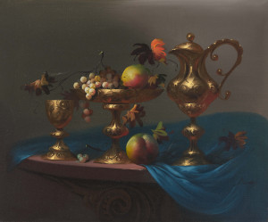 Image for Lot József Molnár - Still Life with Fruit