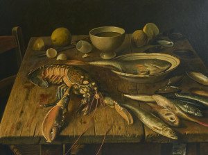 Image for Lot Robert Knaus - Untitled (Fish and lobster)
