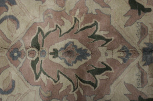 Image for Lot William Morris Style Handmade Wool Rug 12 x 15