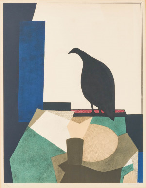 Image for Lot Unknown Artist - Untitled (Crow)