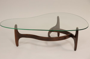 Image for Lot Adrian Pearsall Style Amorphous Coffee Table, 1960