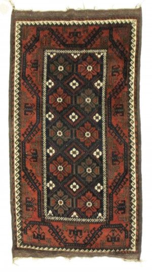 Image for Lot Bacuch Rug, late 19th C