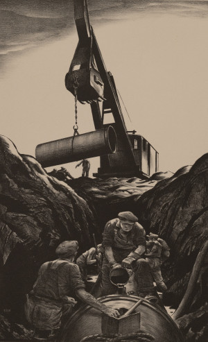 Image for Lot Edward Arthur Wilson - Untitled (Crane)