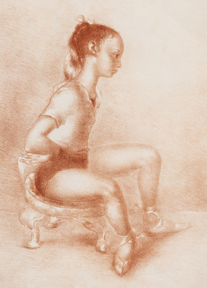 Image for Lot Clara Klinghoffer - Dancer Resting