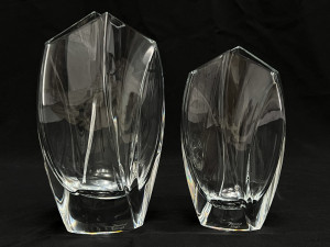Image for Lot 2 Baccarat Crystal Vases