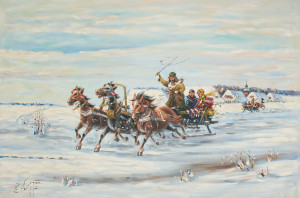 Image for Lot Z. Cygan - Untitled (Sleigh ride)