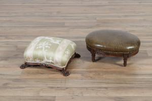 Image for Lot 2 Footstools, Louis XV Style & Victorian