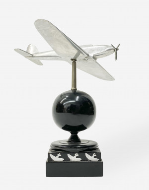 Image for Lot Aluminum Model of an Airplane